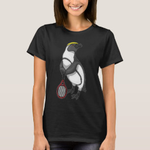 Penguin Tennis Tennis racket T Shirt