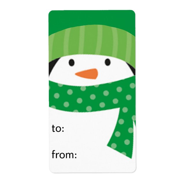 Penguin till från fraktsedel (Framsidan)