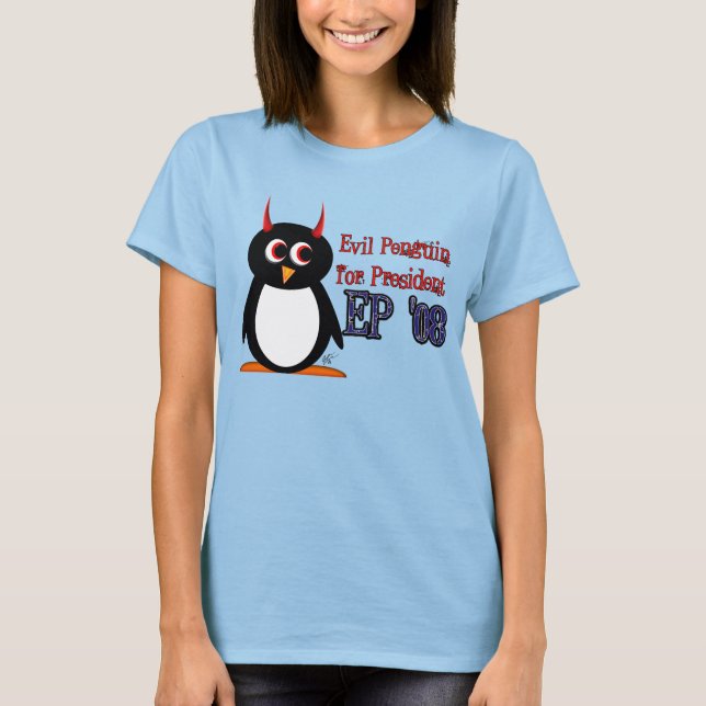 Penguin till president "08 t-shirt (Framsida)