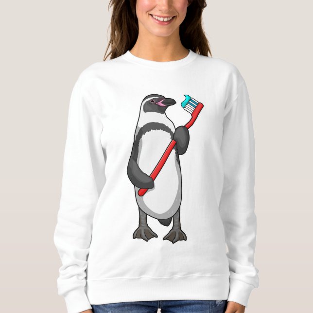 Penguin Tooth-pensel T Shirt (Framsida)