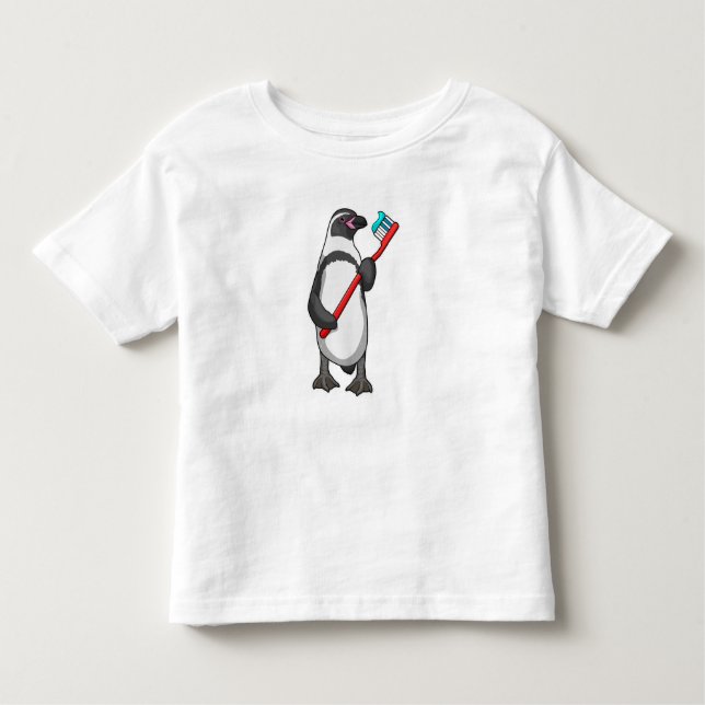 Penguin Tooth-pensel T Shirt (Framsida)