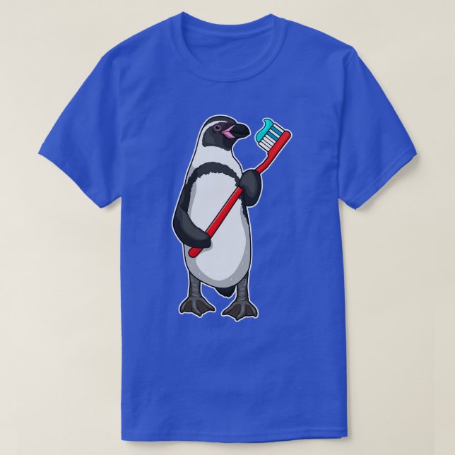 Penguin Tooth-pensel T Shirt (Design framsida)