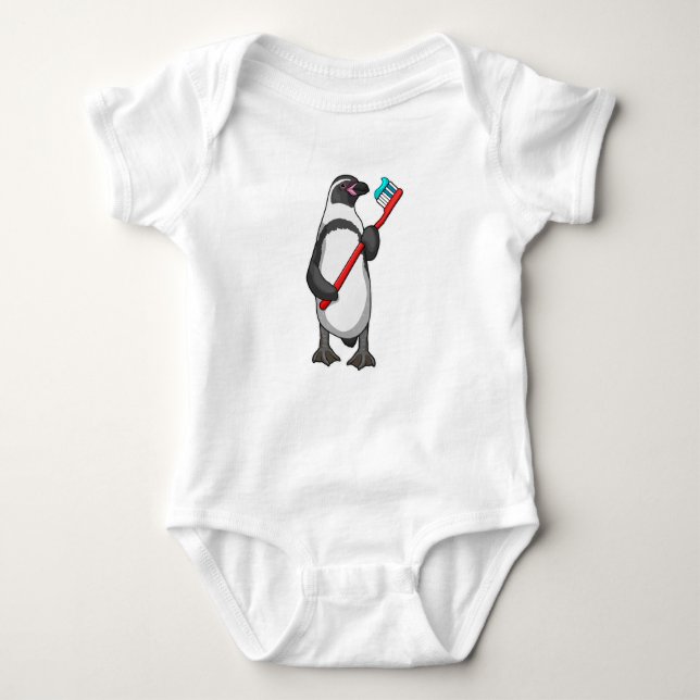 Penguin Tooth-pensel T Shirt (Framsida)
