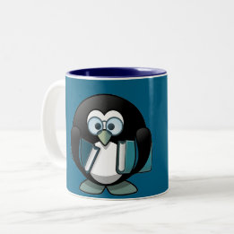 Penguin Två-Tonad Mugg
