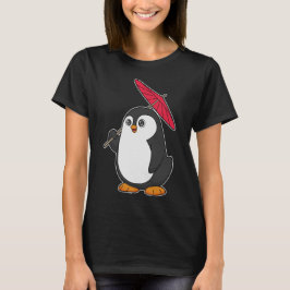 Penguin Umbrella T Shirt