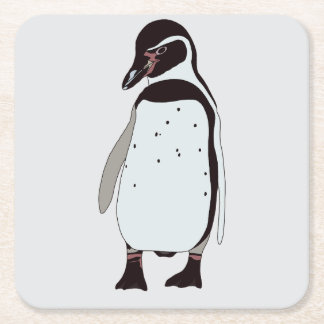 Penguin underlägg papper kvadrat