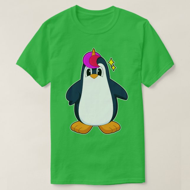 Penguin Unicorn T Shirt (Design framsida)