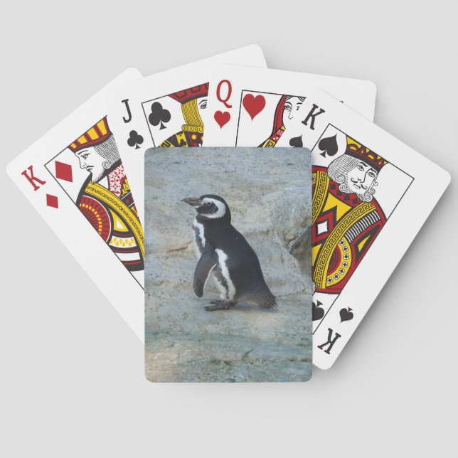 Penguin-uppspelningskort Spel Kort (Baksidan)