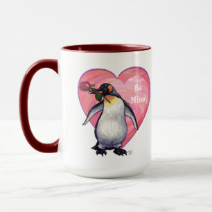 Penguin Valentindagen Mugg
