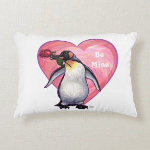 Penguin Valentindagen Prydnadskudde