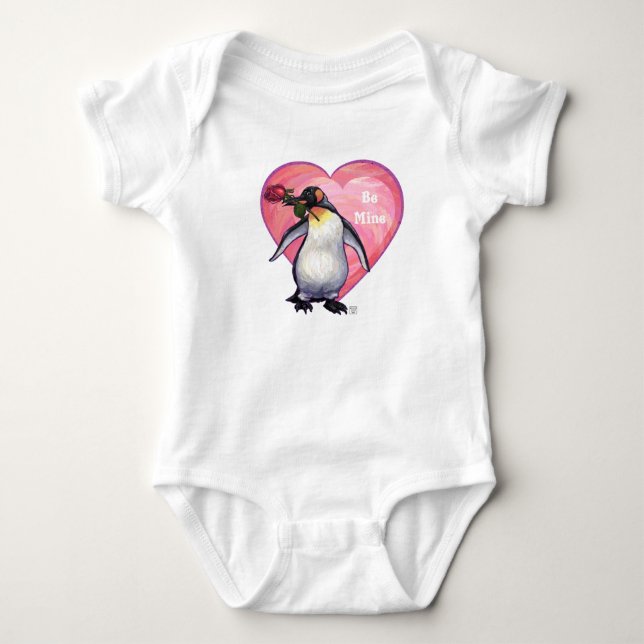 Penguin Valentindagen T-shirt (Framsida)