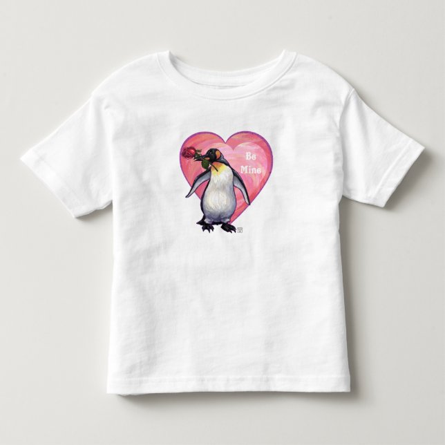 Penguin Valentindagen Tröja (Framsida)