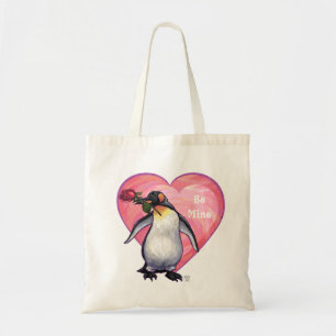 Penguin Valentindagen Tygkasse