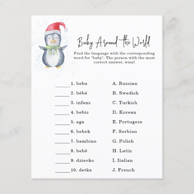 Penguin-värld runt-vilt i Baby (Framsida)