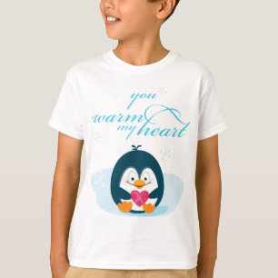 PENGUIN "värm mitt hjärta" T-shirt