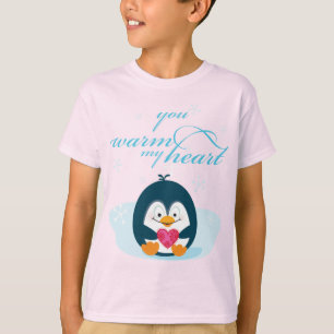 PENGUIN "värm mitt hjärta" Tee