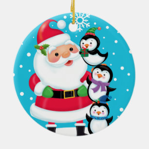 Penguin-verktyg Julgransprydnad Keramik
