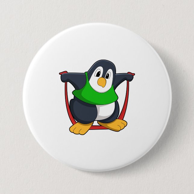 Penguin vid Fitness med Skipping rope.PNG Knapp (Framsida)