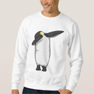 Penguin vid Hip hop Dance Dab Lång Ärmad Tröja