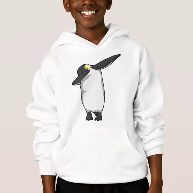 Penguin vid Hip hop Dance Dab T Shirt (Framsida)