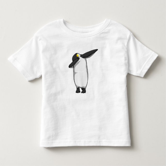 Penguin vid Hip hop Dance Dab T Shirt (Framsida)