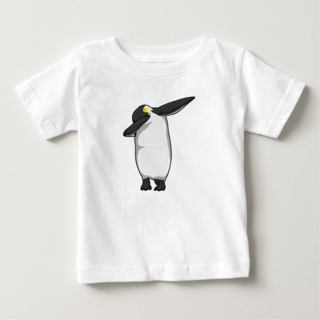 Penguin vid Hip hop Dance Dab T Shirt (Framsida)