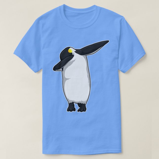 Penguin vid Hip hop Dance Dab T Shirt (Design framsida)