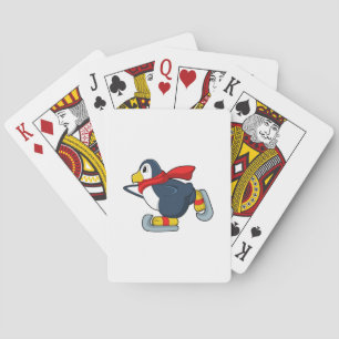 Penguin vid isfiske med isskal.PNG Casinokort
