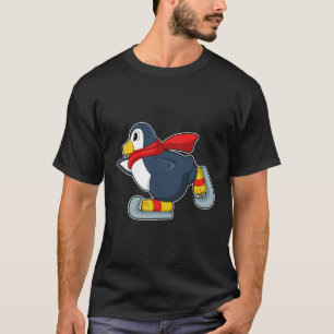 Penguin vid isfiske med isskal.PNG T Shirt
