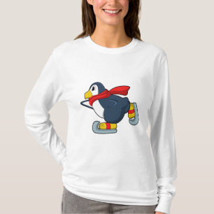 Penguin vid isfiske med isskal.PNG T Shirt