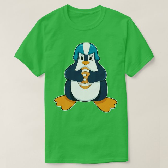 Penguin vid sport t shirt (Design framsida)