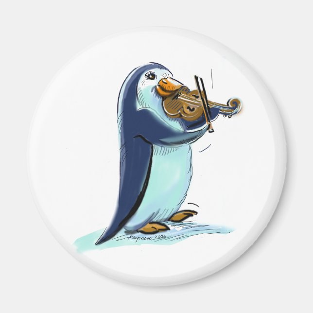 PeNgUiN ViOLiniSt Magnet (Framsidan)