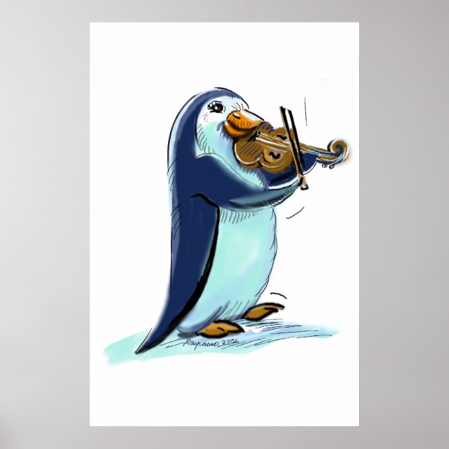 pEnGuIn vIoLiNiSt Poster (Framsidan)