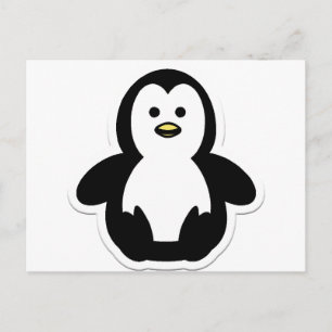 penguin vykort