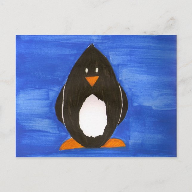 Penguin vykort (Framsida)