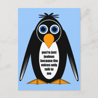 penguin vykort