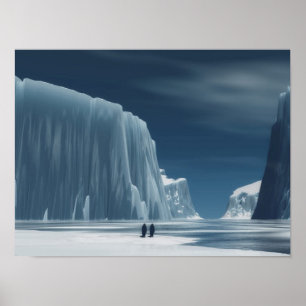 Penguin Walk Poster