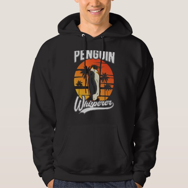 Penguin Whisperer Hoodie (Framsida)