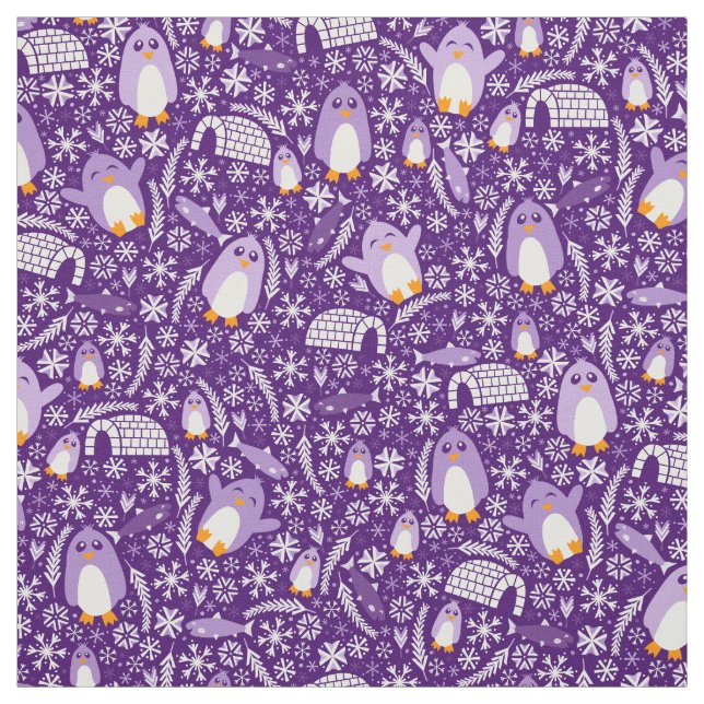 Penguin Wonderland Tyg (Provkarta)