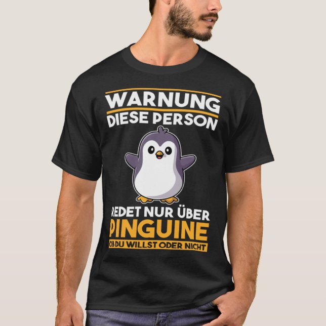 Penguin Zoo Dabbing Penguin T Shirt (Framsida)