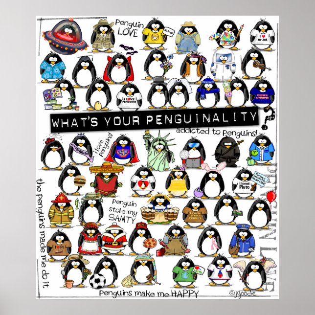 Penguinality Poster (Framsidan)