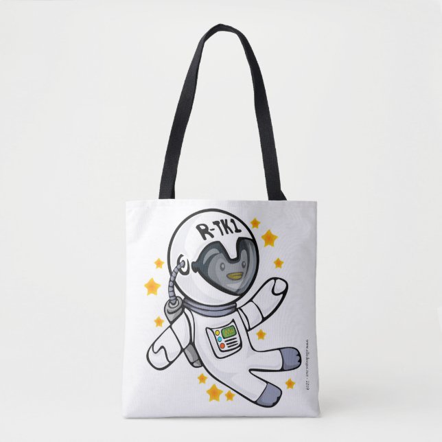 Penguinastronaut Tygkasse (Framsida)