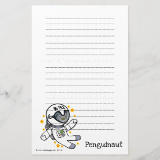 Penguinaut-skrivpapper Brevpapper