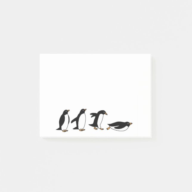 Penguinbild Post-it Block (Framsida)