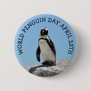Penguindagen 25 april-Helgdag-knapp Knapp