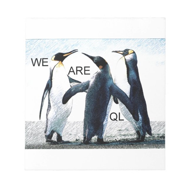 penguiner anteckningsblock (Framsida)