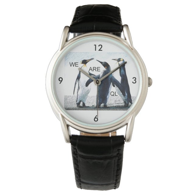 penguiner armbandsur (Framsida)