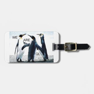 penguiner bagagebricka