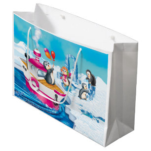 Penguiner i Antarctica
