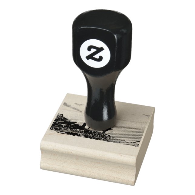 Penguiner i Antarctica Stämpel (Stämpel)